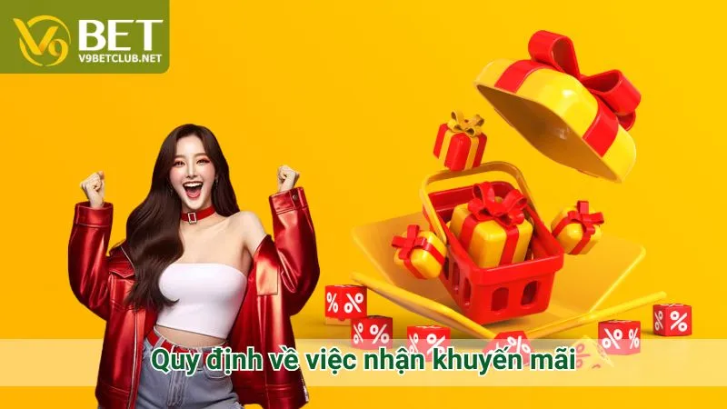 Quy định về việc nhận khuyến mãi