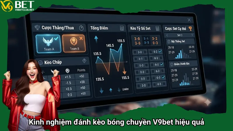 Kinh nghiệm đánh kèo bóng chuyền V9bet hiệu quả